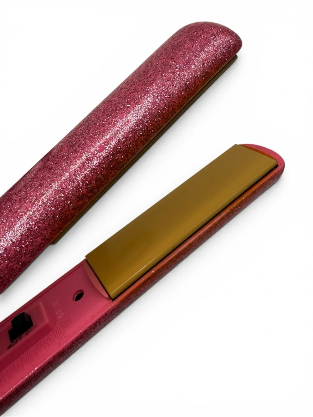 CHI Pink Glitter Ceramic Hair Straightener - Women Hair Tool